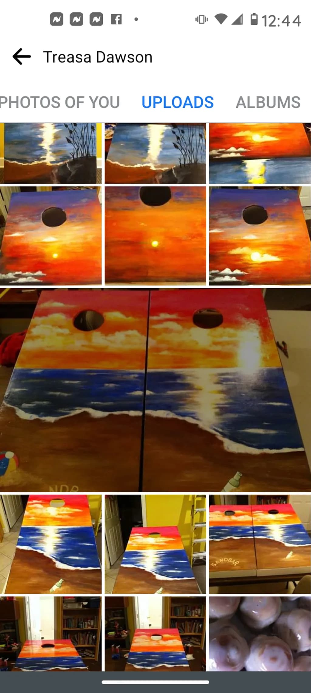 Sunset Beach Reflection