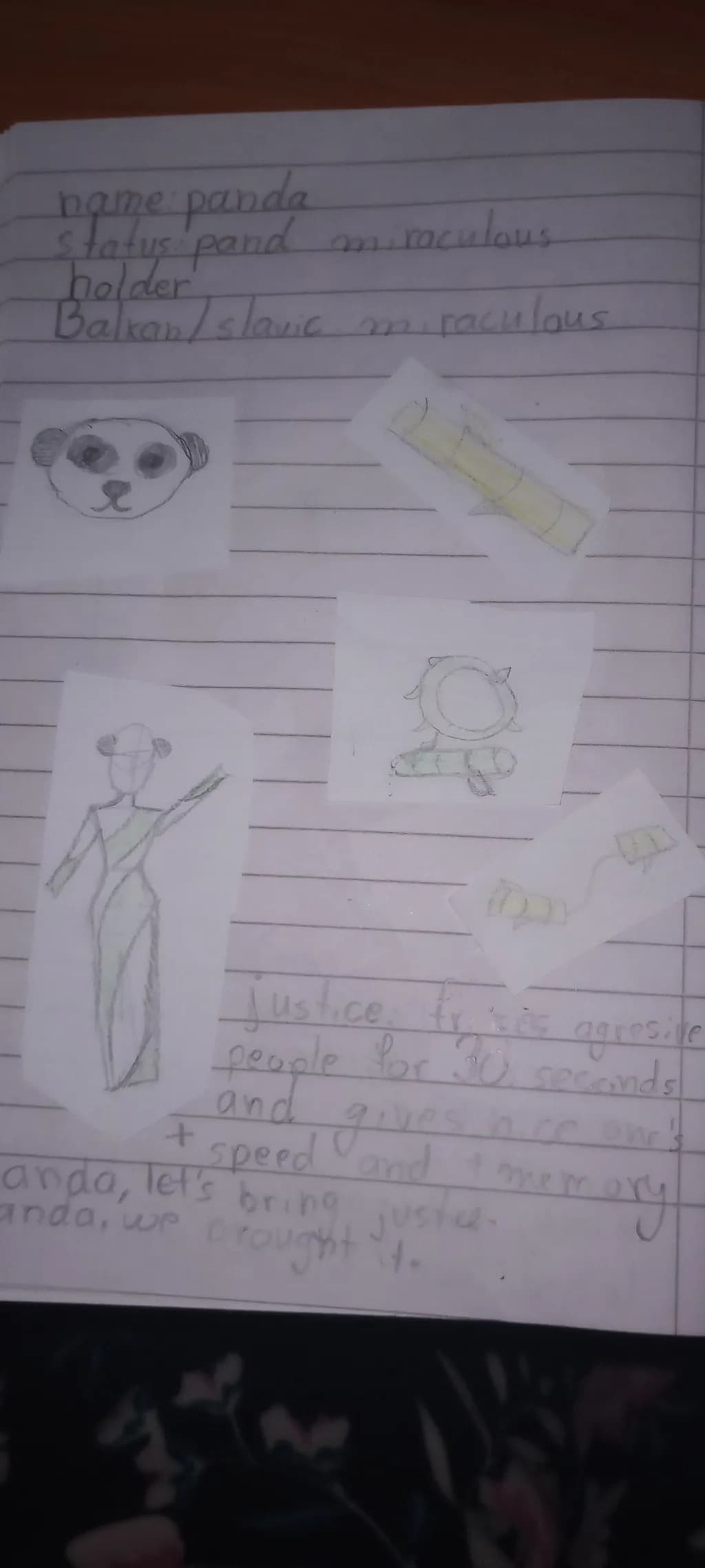 Panda Justice Holder