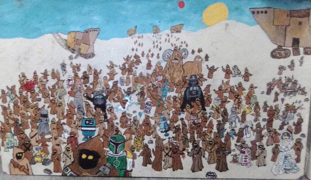 Jawa Gathering on Tatooine