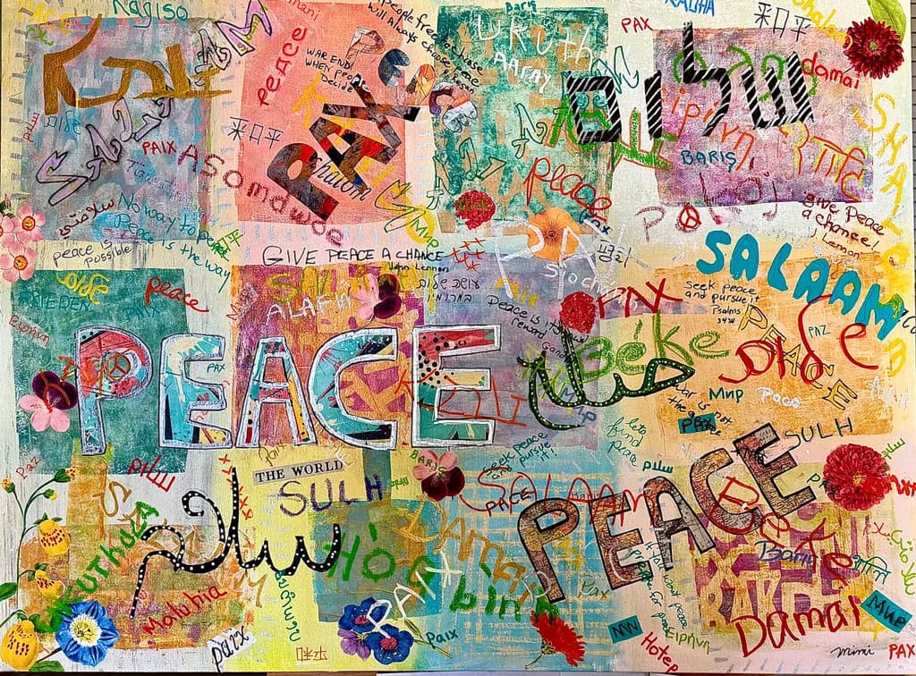 Peace Garden Graffiti