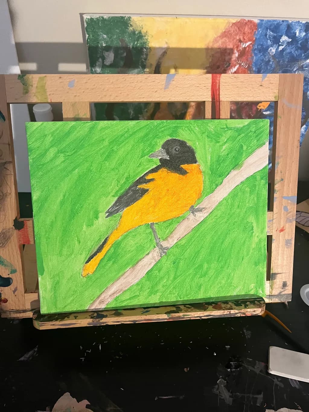 Oriole on Branch