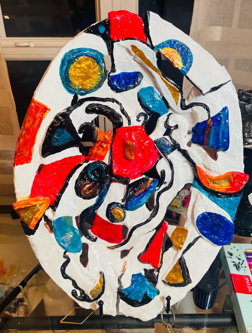 Abstract Color Sculpture