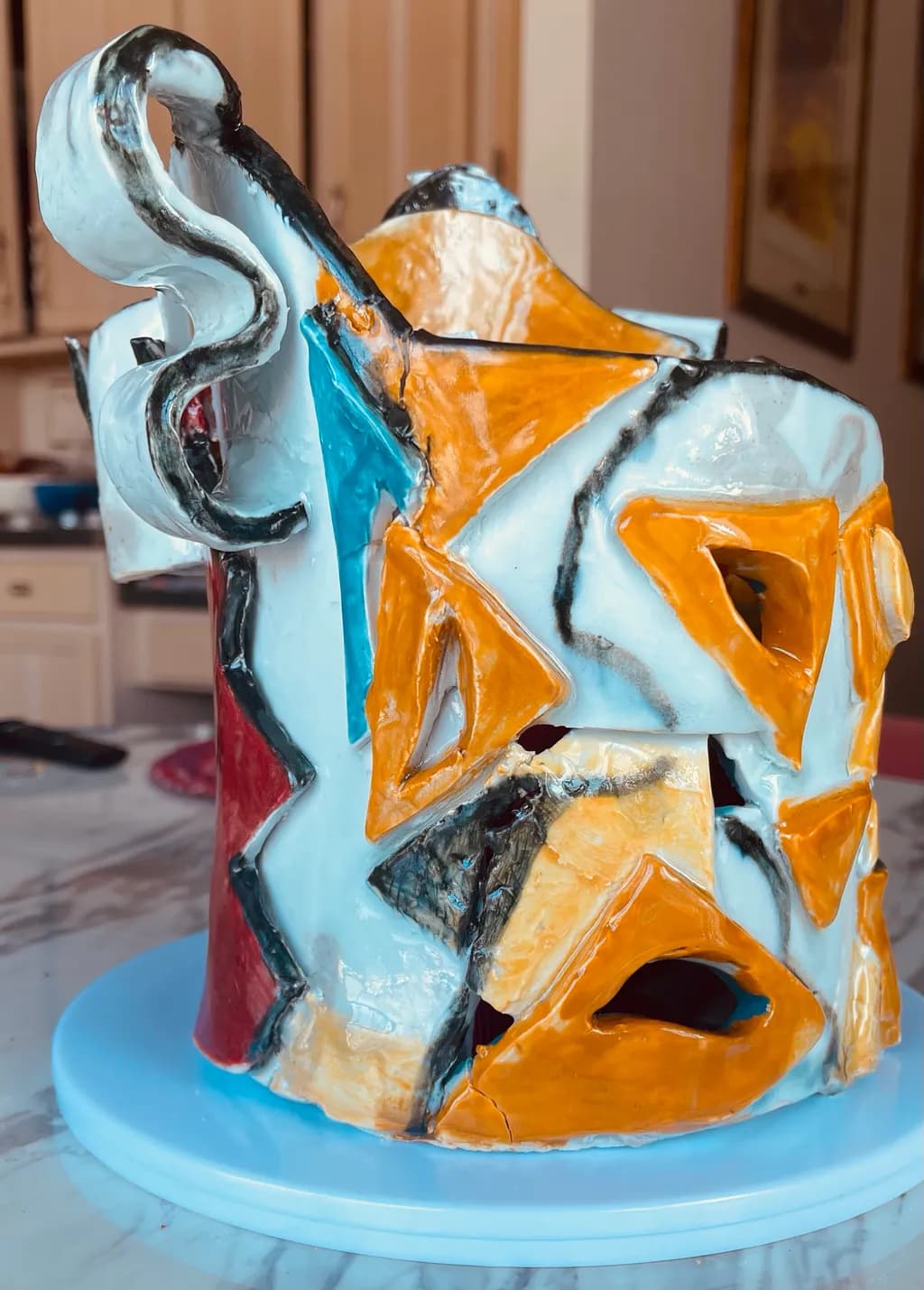 Abstract Ceramic Sculpture