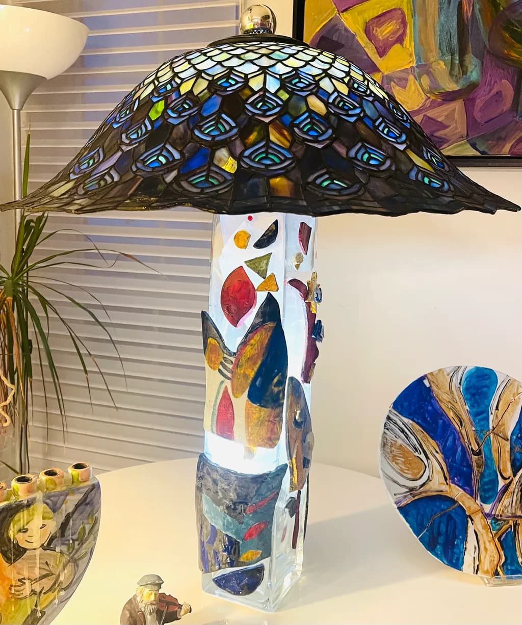 Stained Glass Lamp