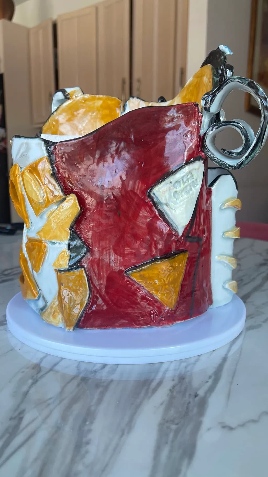 Abstract Ceramic Vessel
