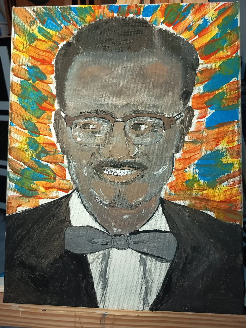 Portrait in Color Burst