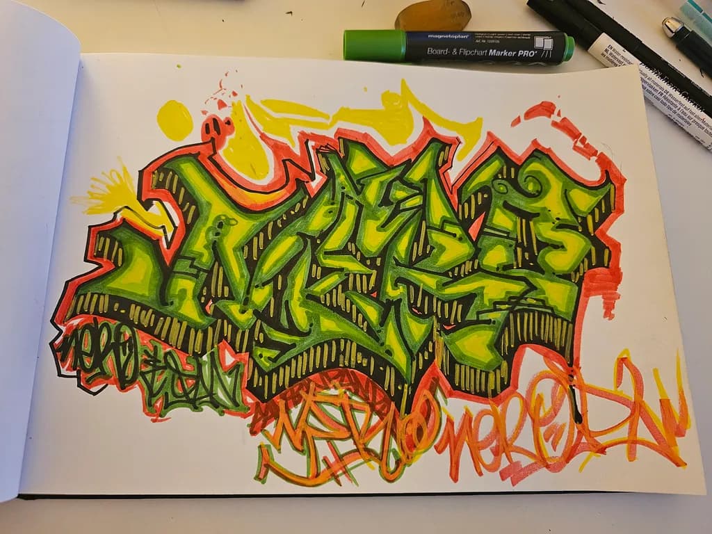 Inbound Graffiti Burst