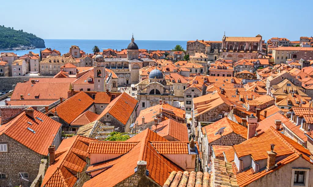 Mediterranean Rooftops View