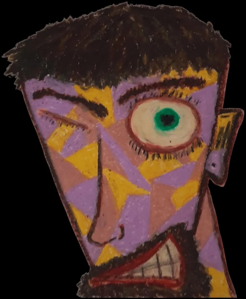 Abstract Portrait Distortion