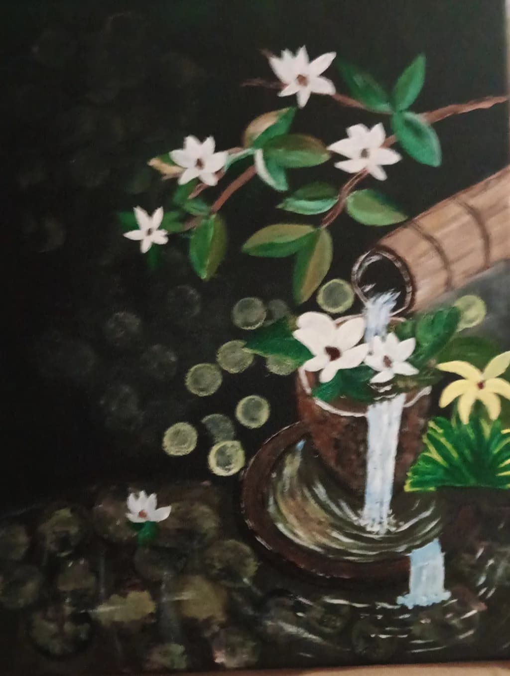 Flower Waterfall Flow