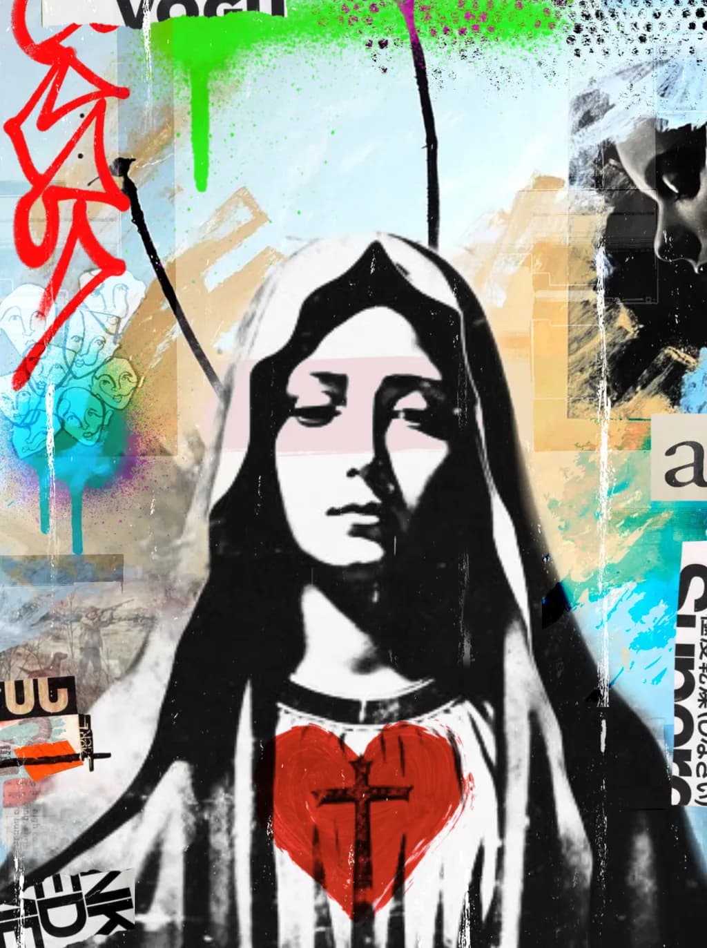 Sacred Heart Portrait
