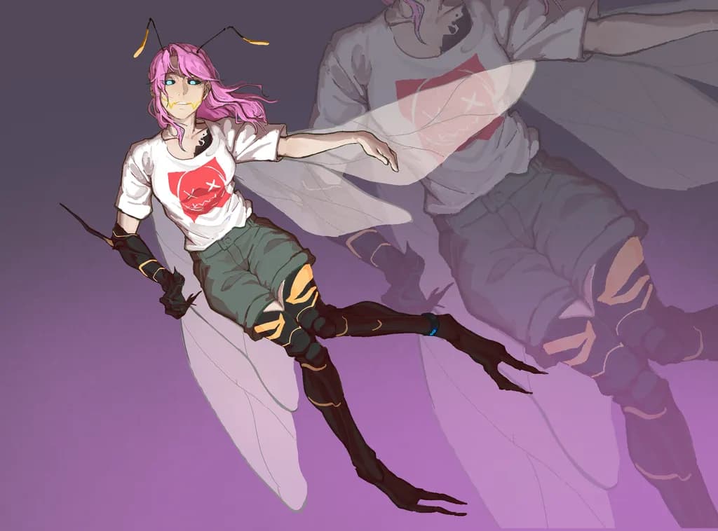 Insect Girl Flight