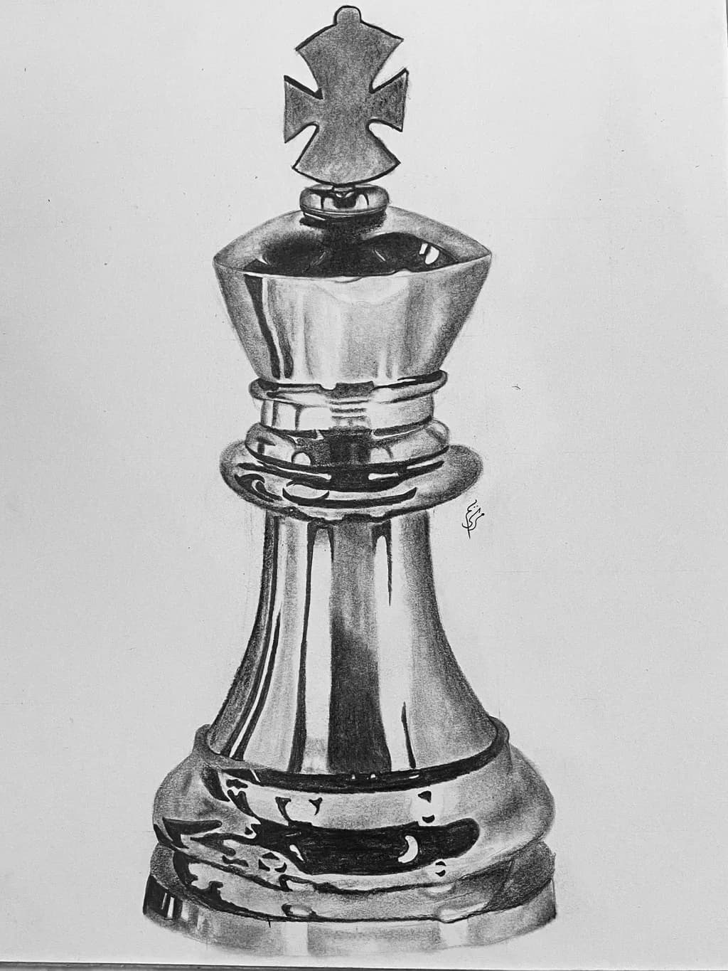 Chess King Sketch