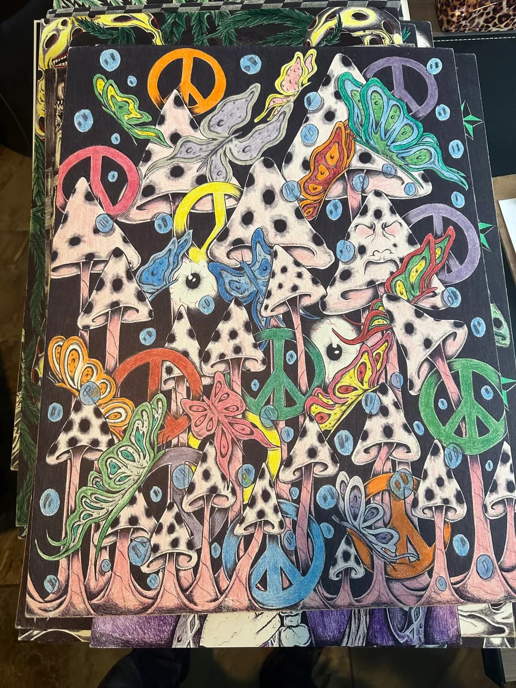 Mushroom Peace Garden