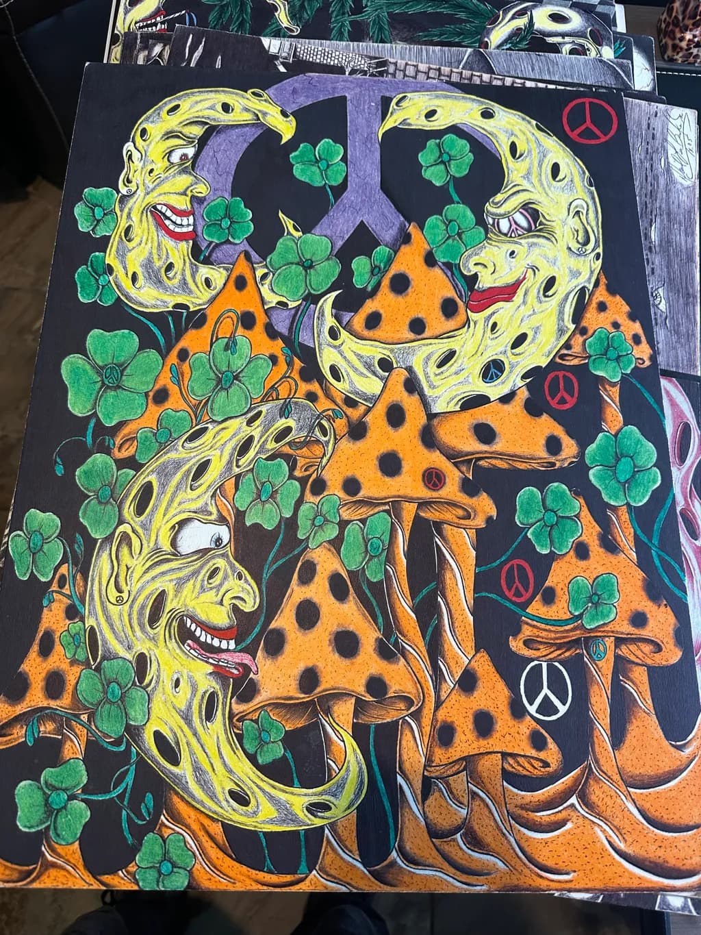 Mushroom Moon Gathering