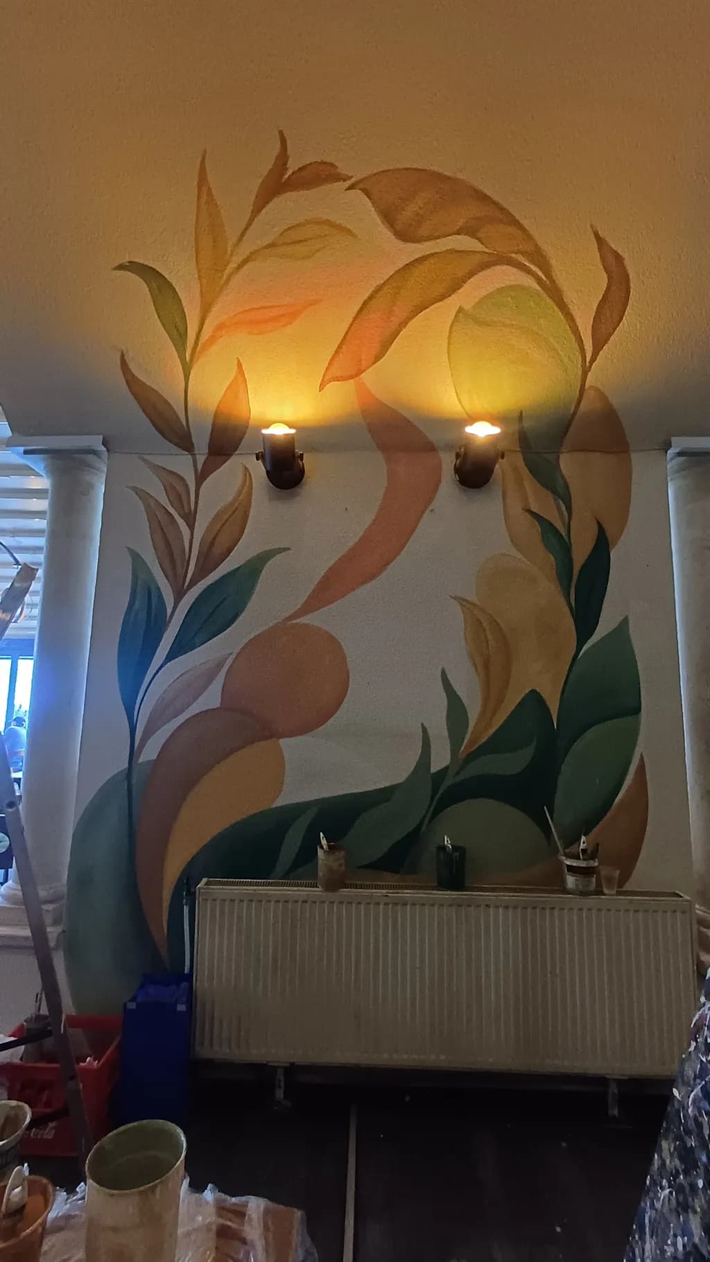 Leaf Mural Light