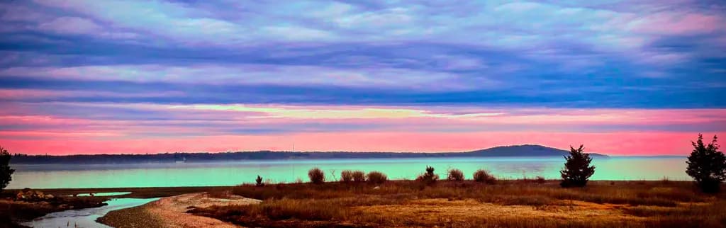 Sunset Lake Shoreline