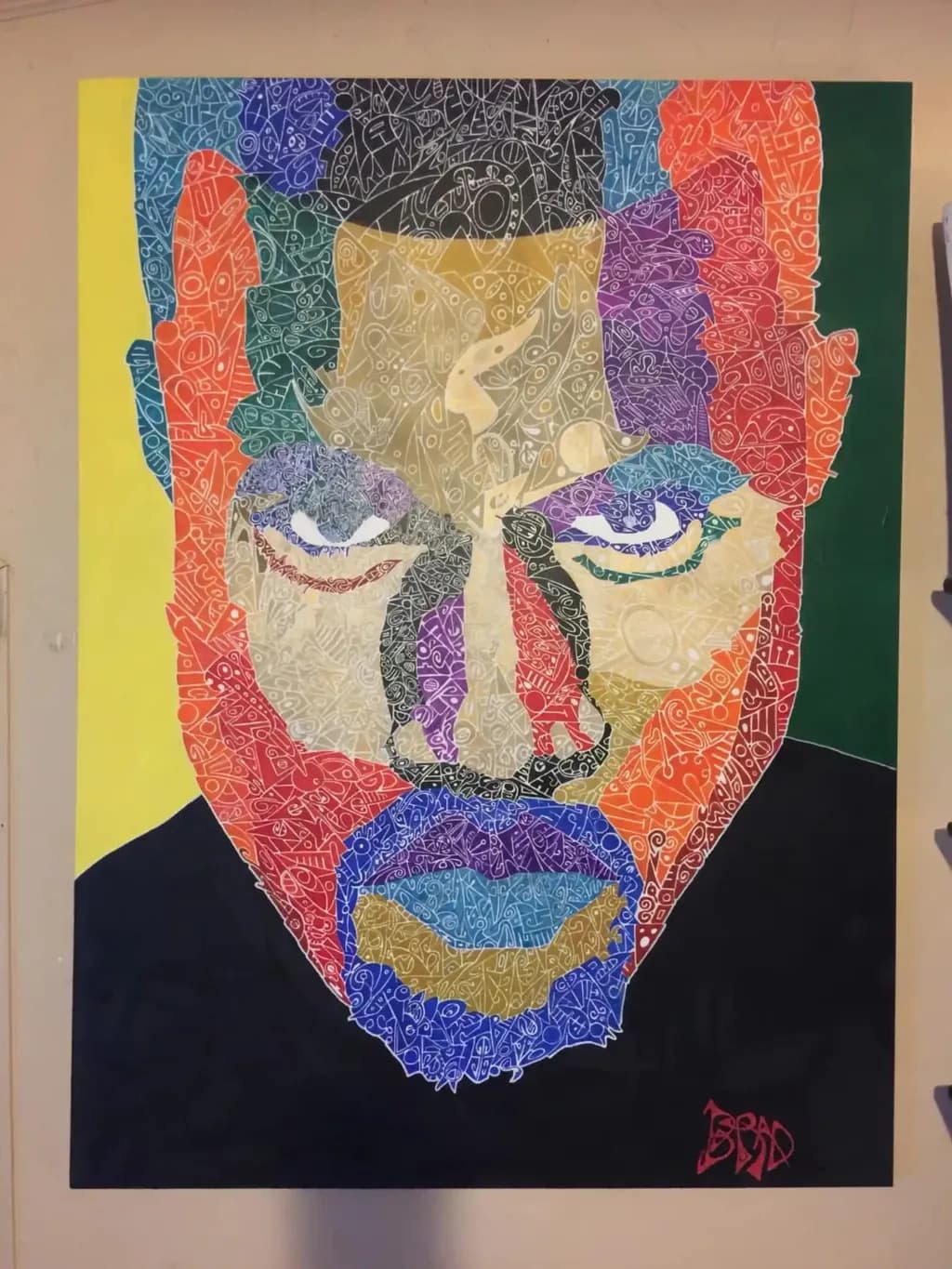 Colorful Abstract Portrait