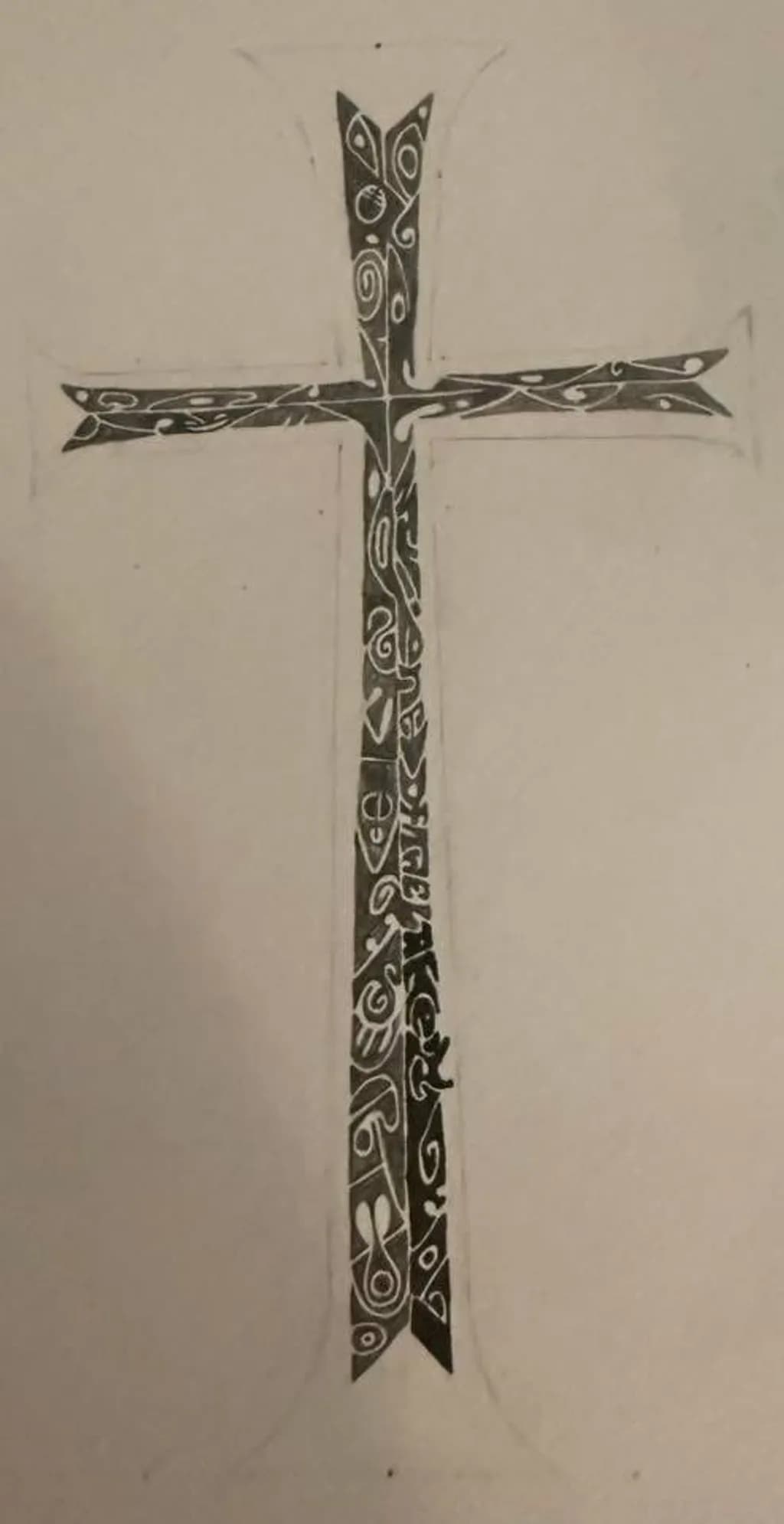 Tribal Cross Patterns