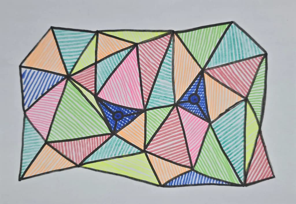 Colorful Triangle Pattern