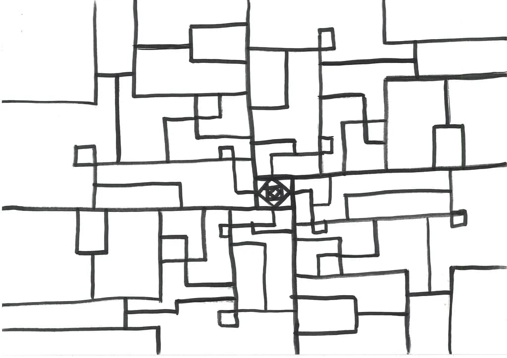 Abstract Grid Maze
