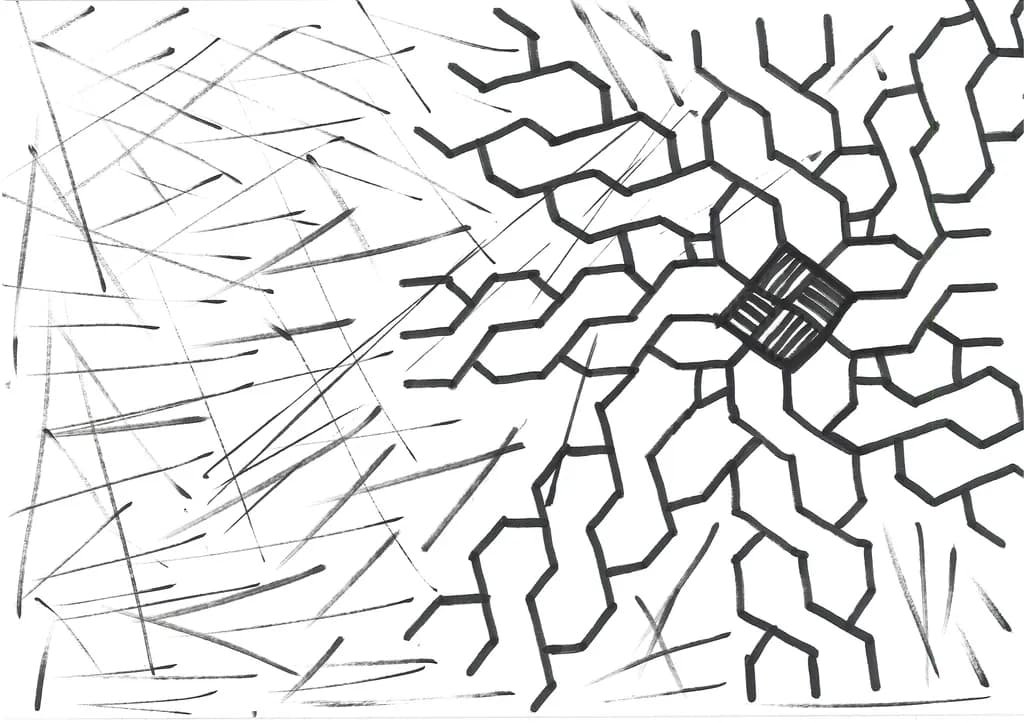 Abstract Lines Network