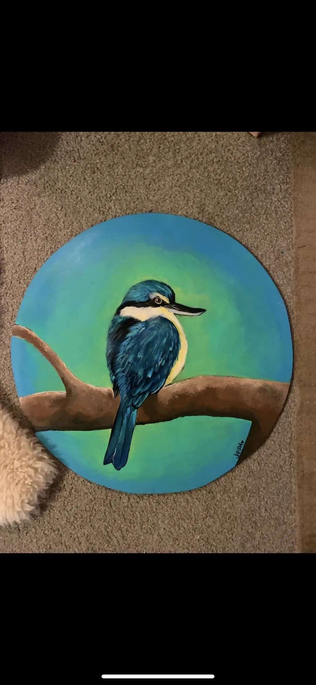 Kingfisher on Branch