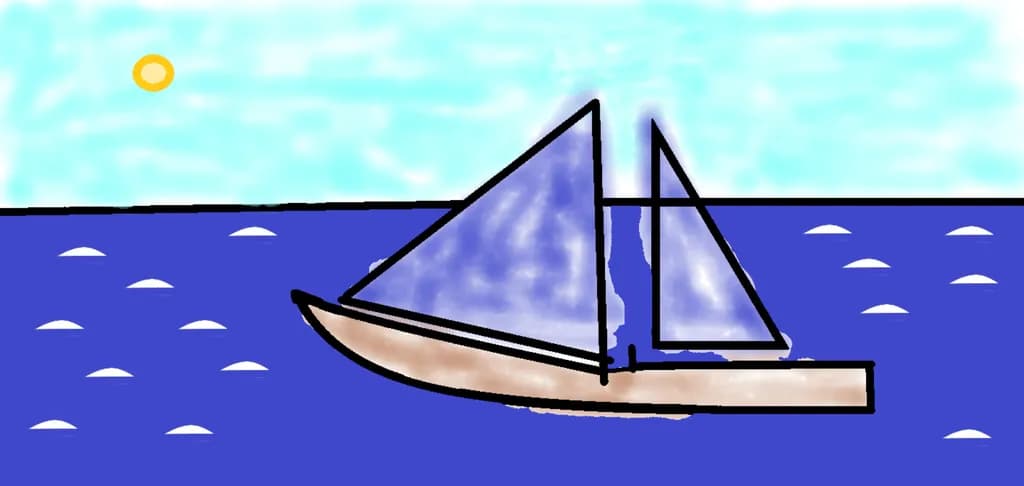 The Bay Sailboat