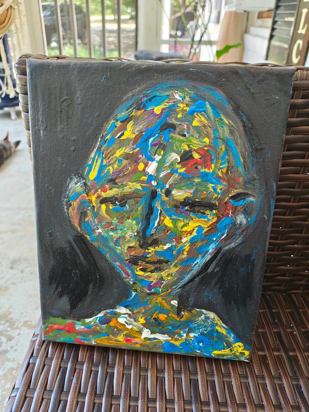 Abstract Portrait Burst