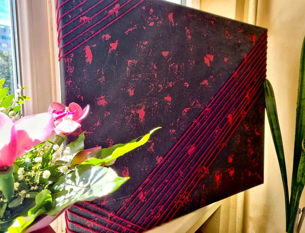 Abstract Texture Canvas