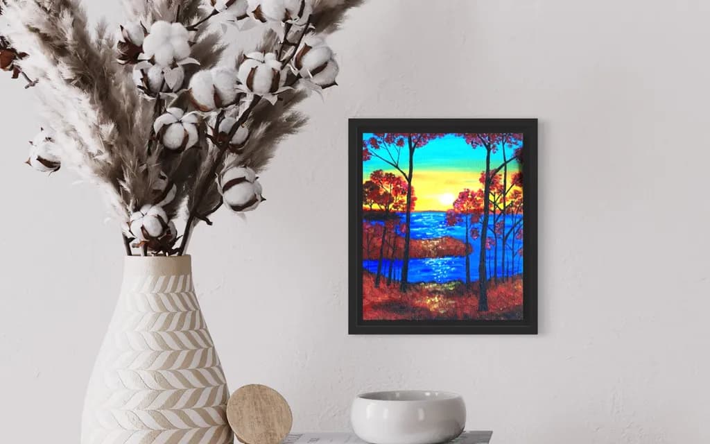 Sunset Lake View
