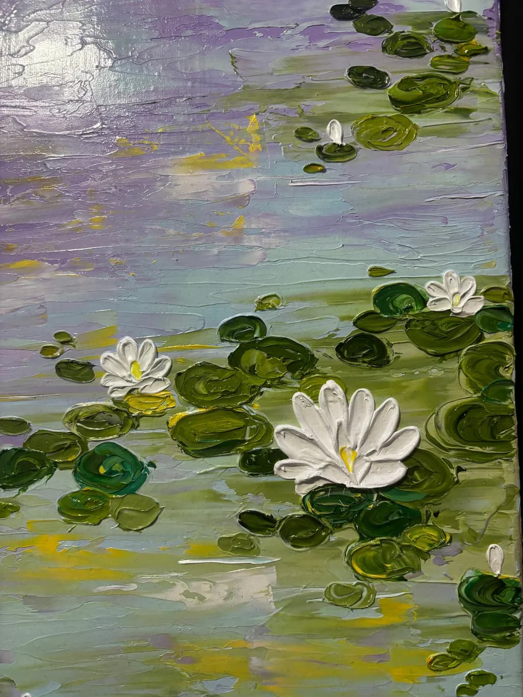 Water Lilies Reflection