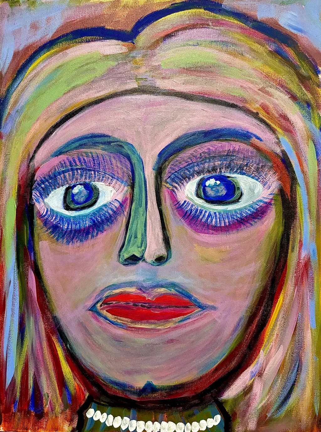 Colorful Face Portrait
