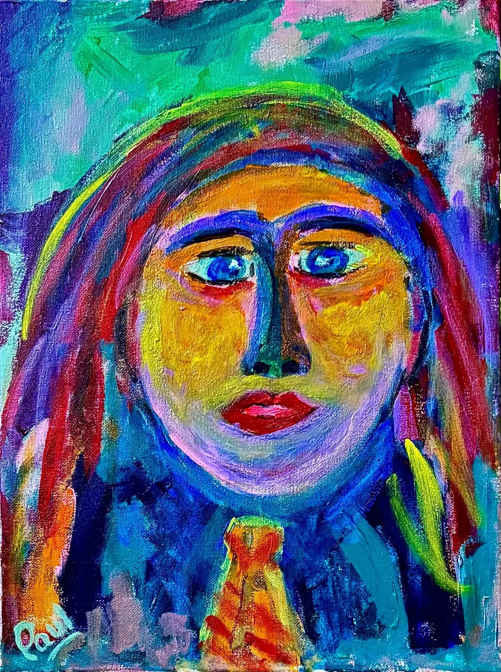 ‘Self portrait of somebody else’