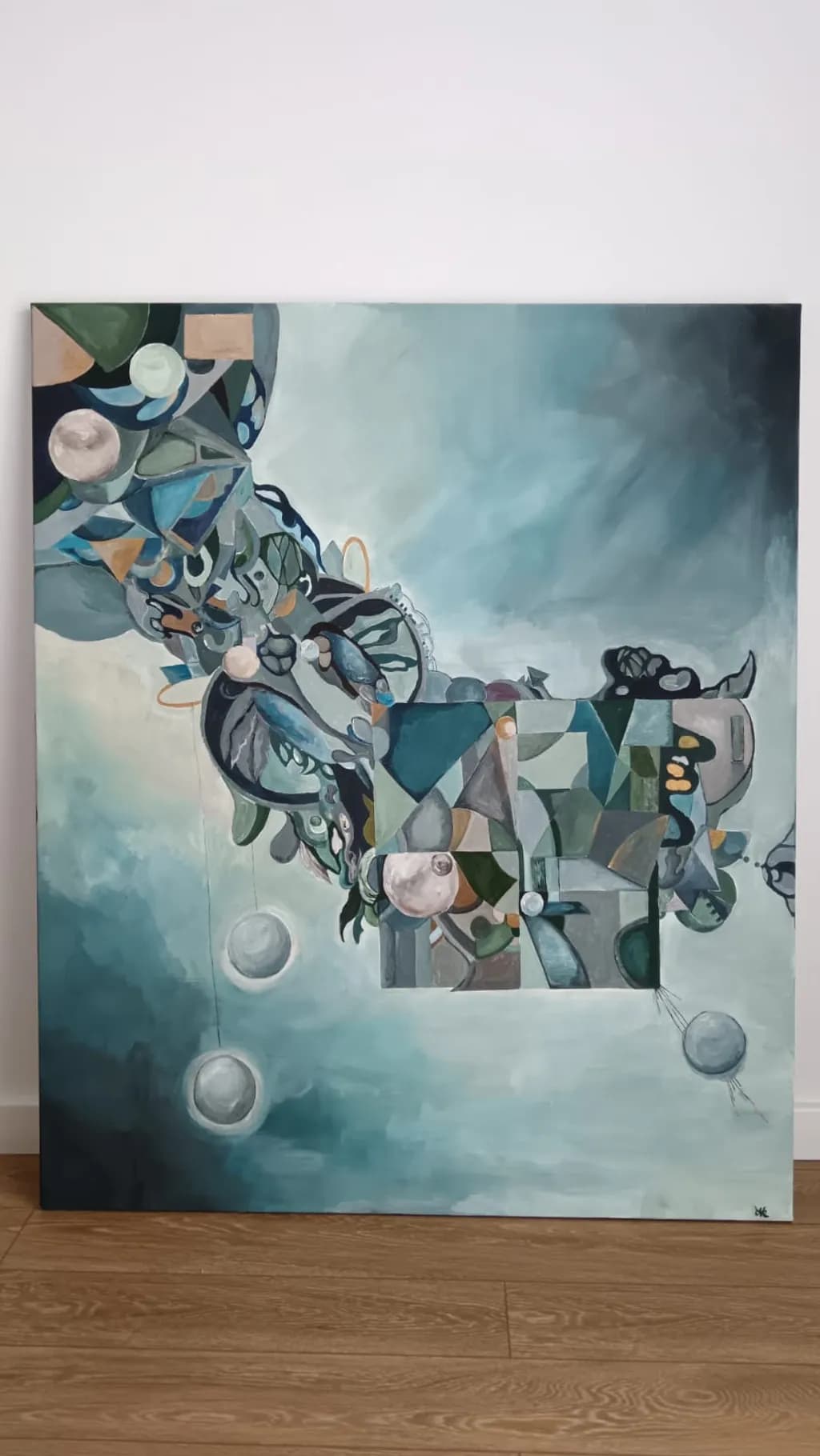 Abstract Spheres Composition