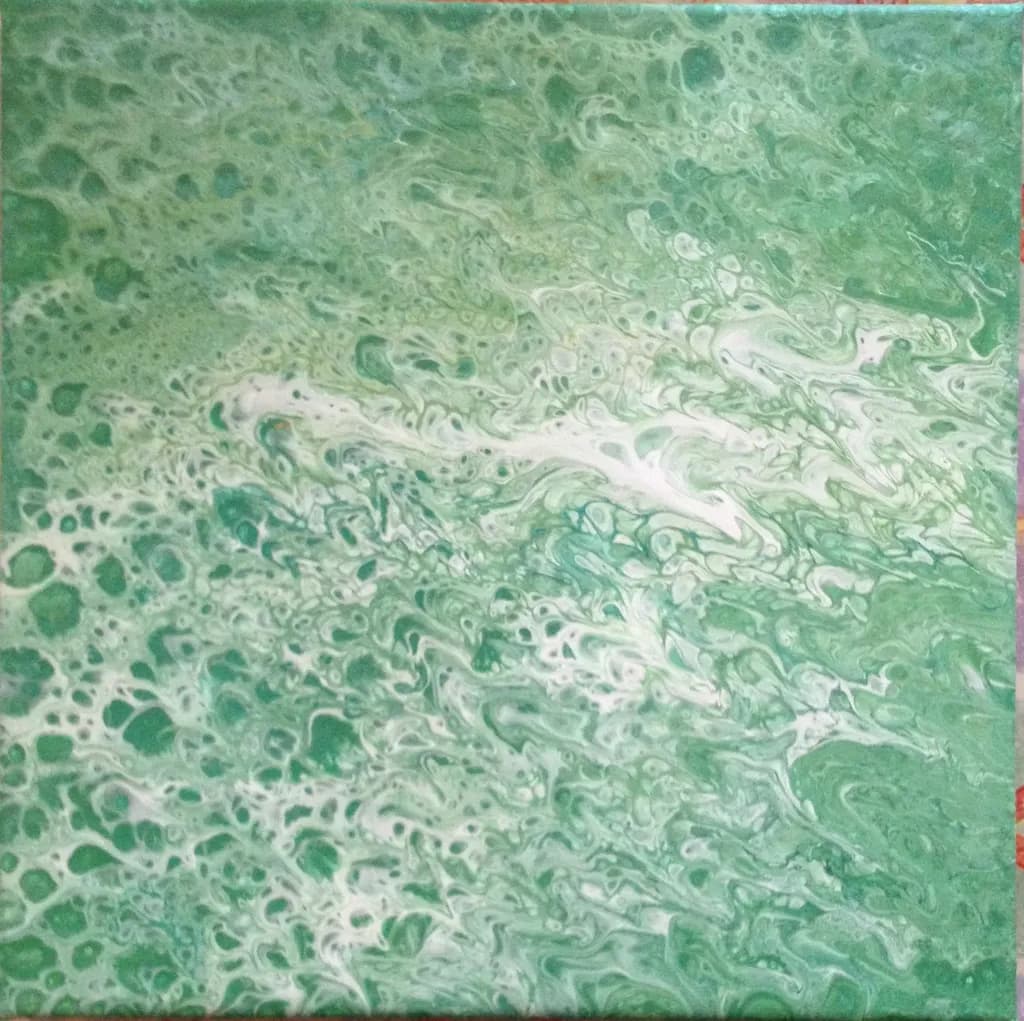Green Marble Flow