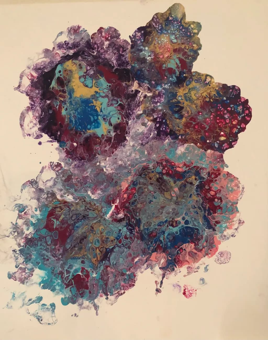 Abstract Coral Formation