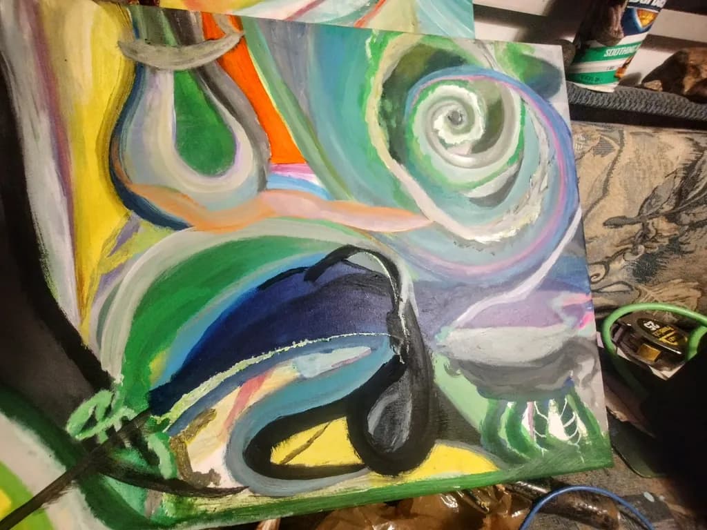 Inbound Swirl Canvas