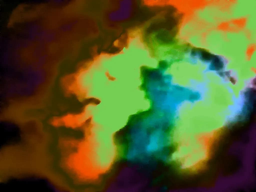 Neon Smoke Gradient