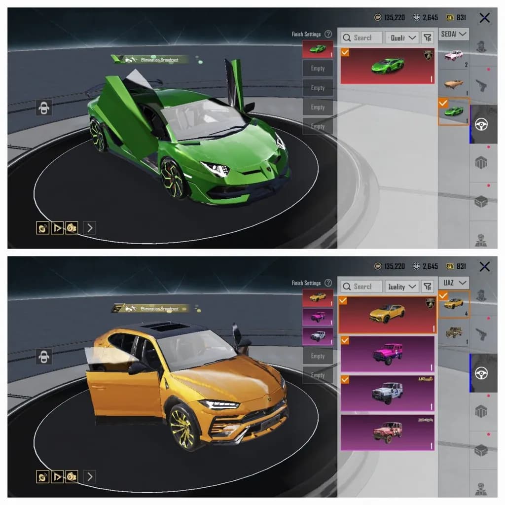 Lamborghini Sports Cars