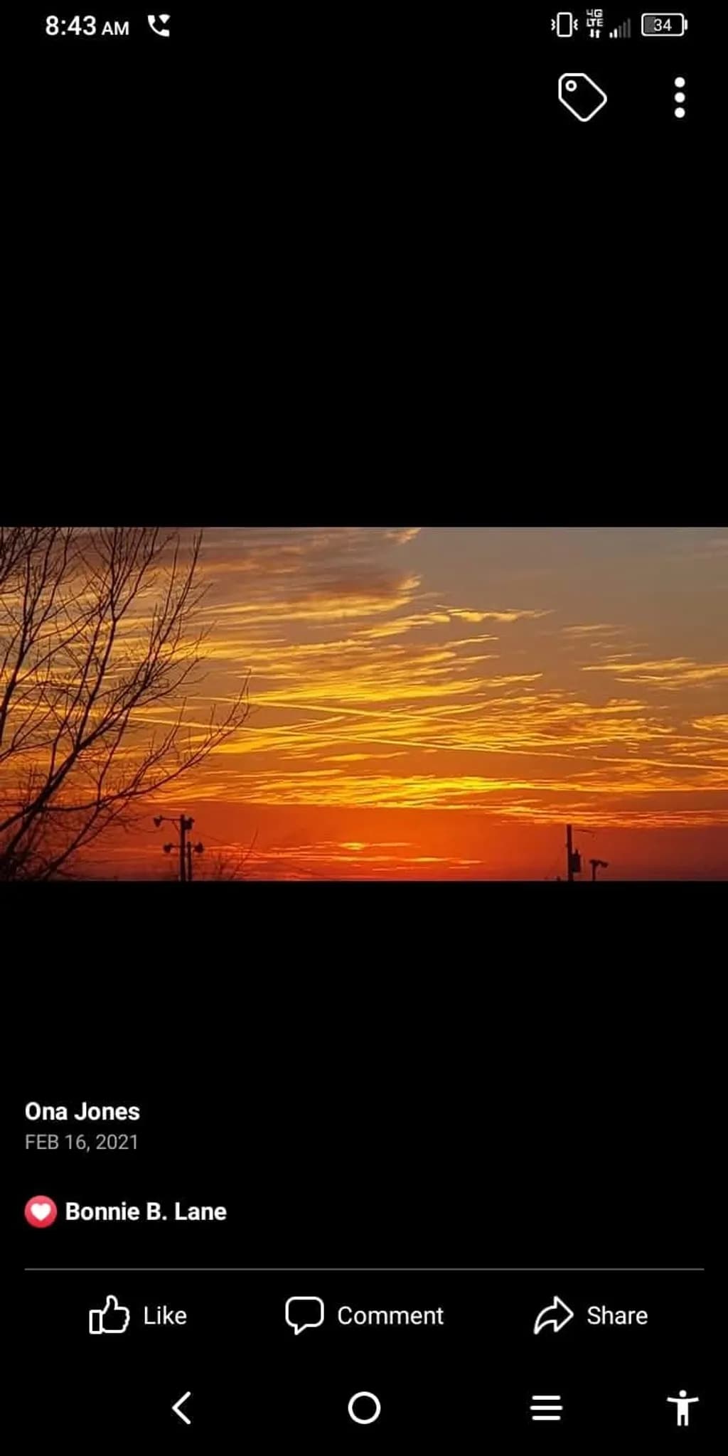 Colorful Sunset Sky