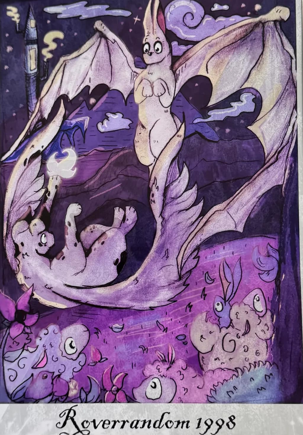 Bat and Dragon Flight