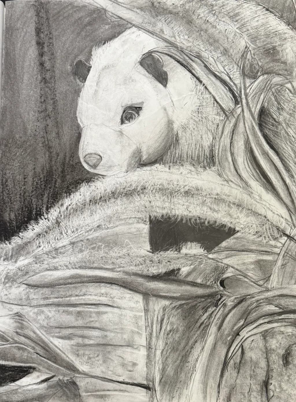 Panda in Foliage