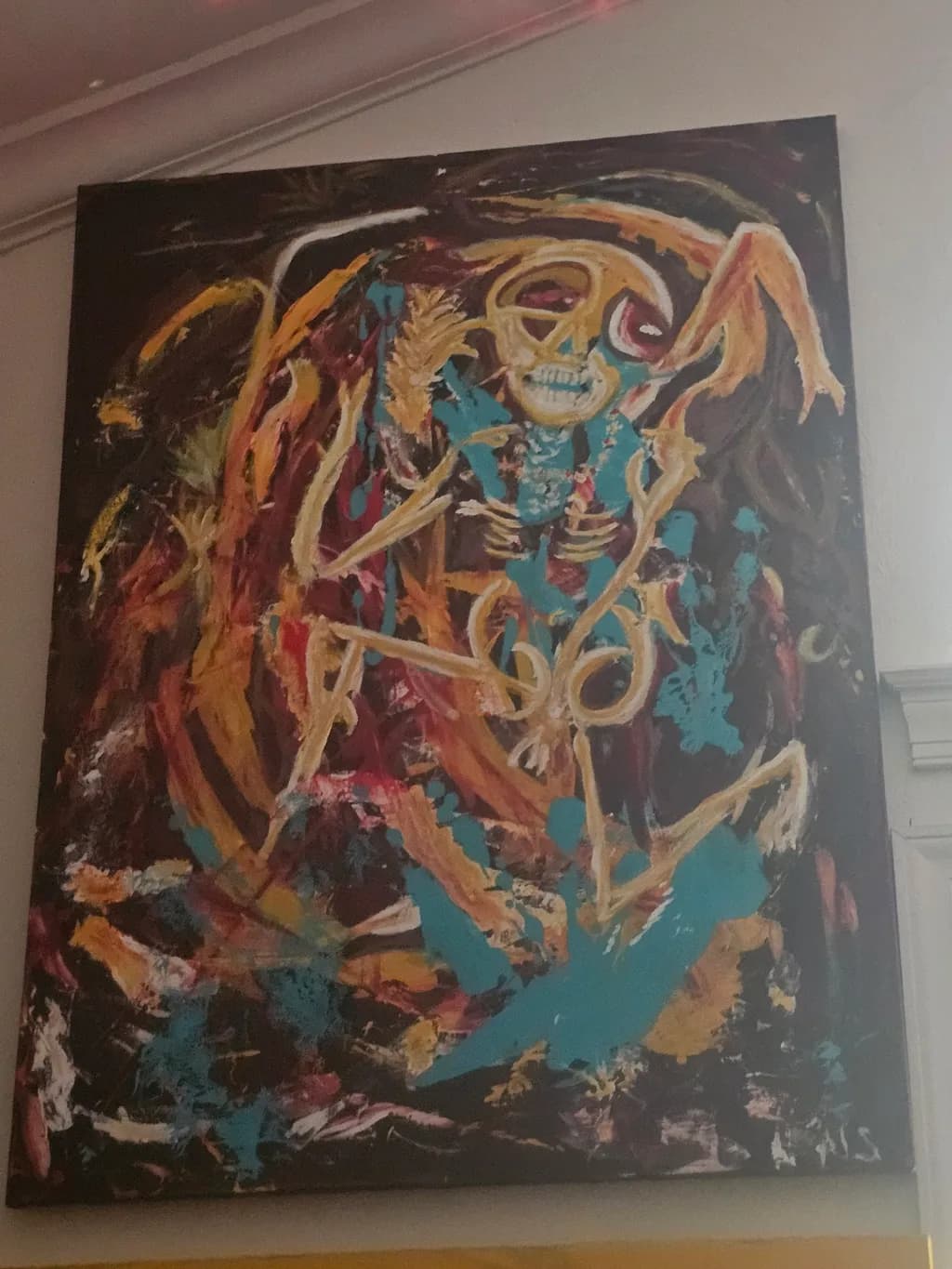 Abstract Skeleton Dance