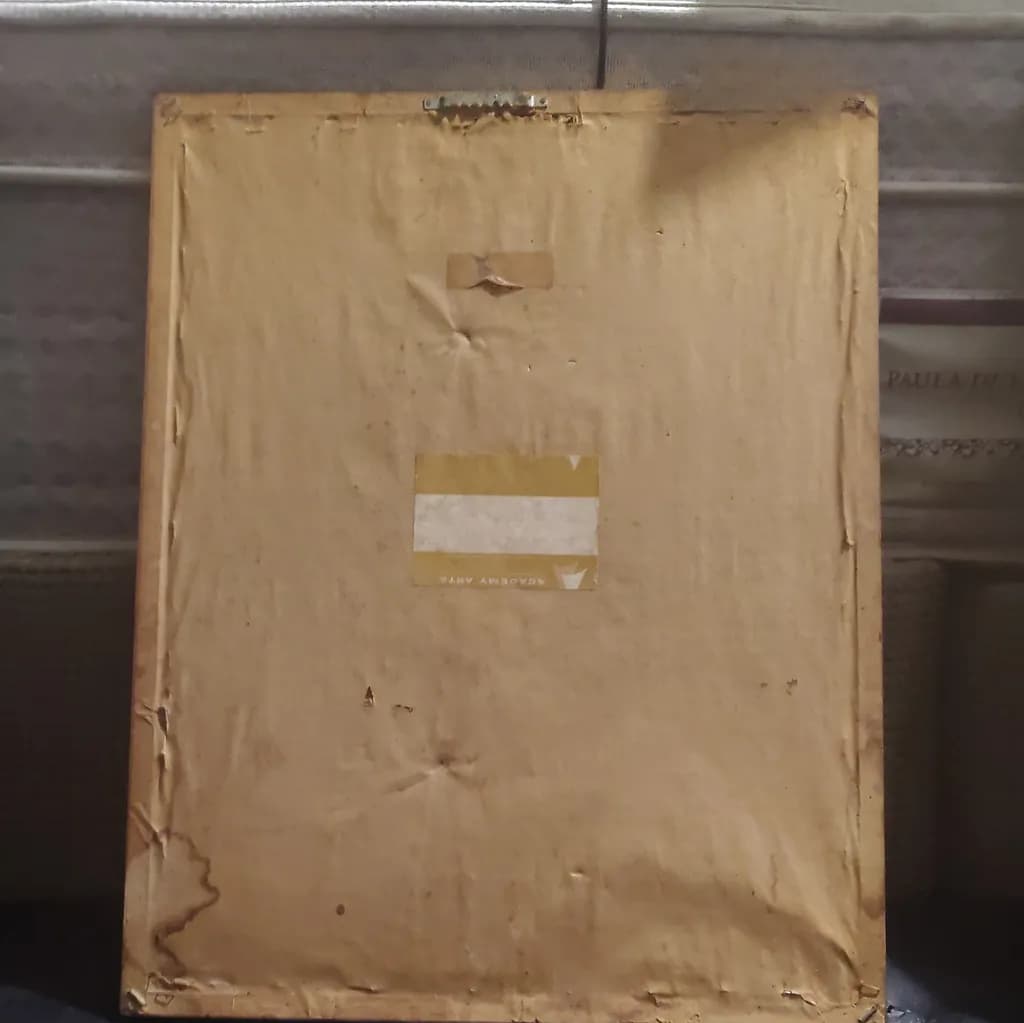 Aged Canvas Backing