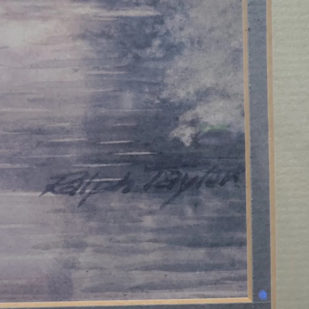 Blue Texture Frame