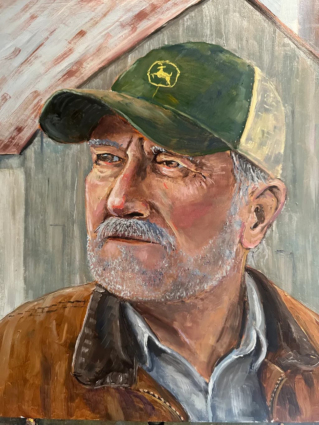 Barn Hat Portrait