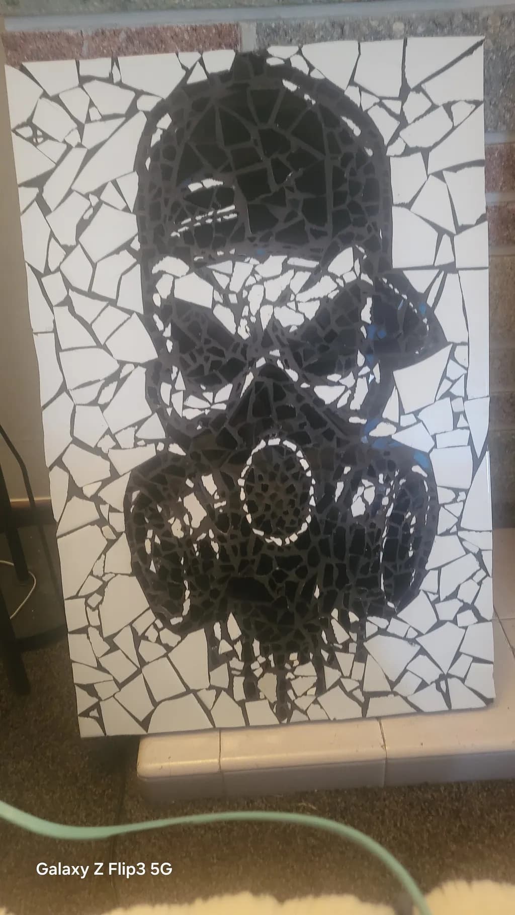 Gas Mask Mosaic