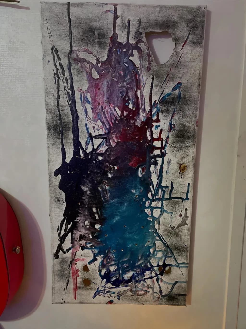 Abstract Canvas Flow
