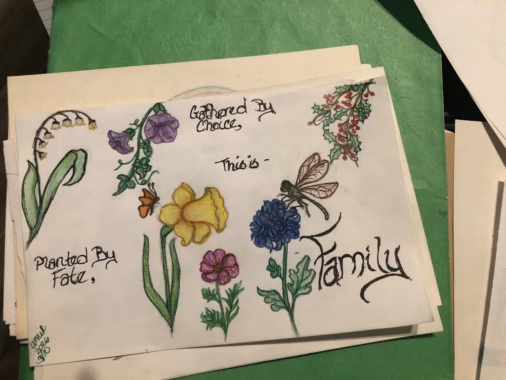 Gathered Flowers Family